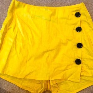 Yellow Skort